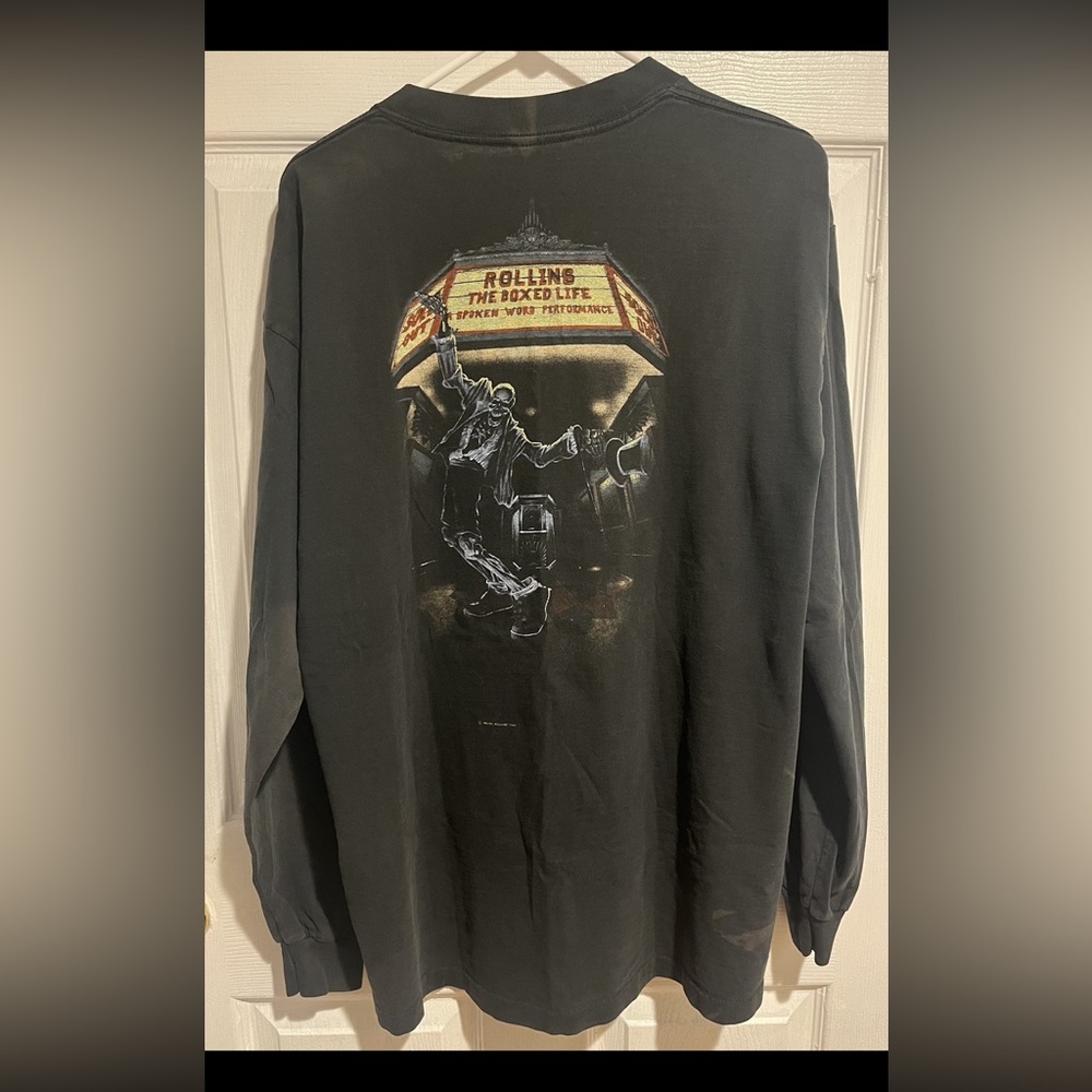 Vintage 1993 Henry Rollins/Rollins Band Long Sleeve Tee